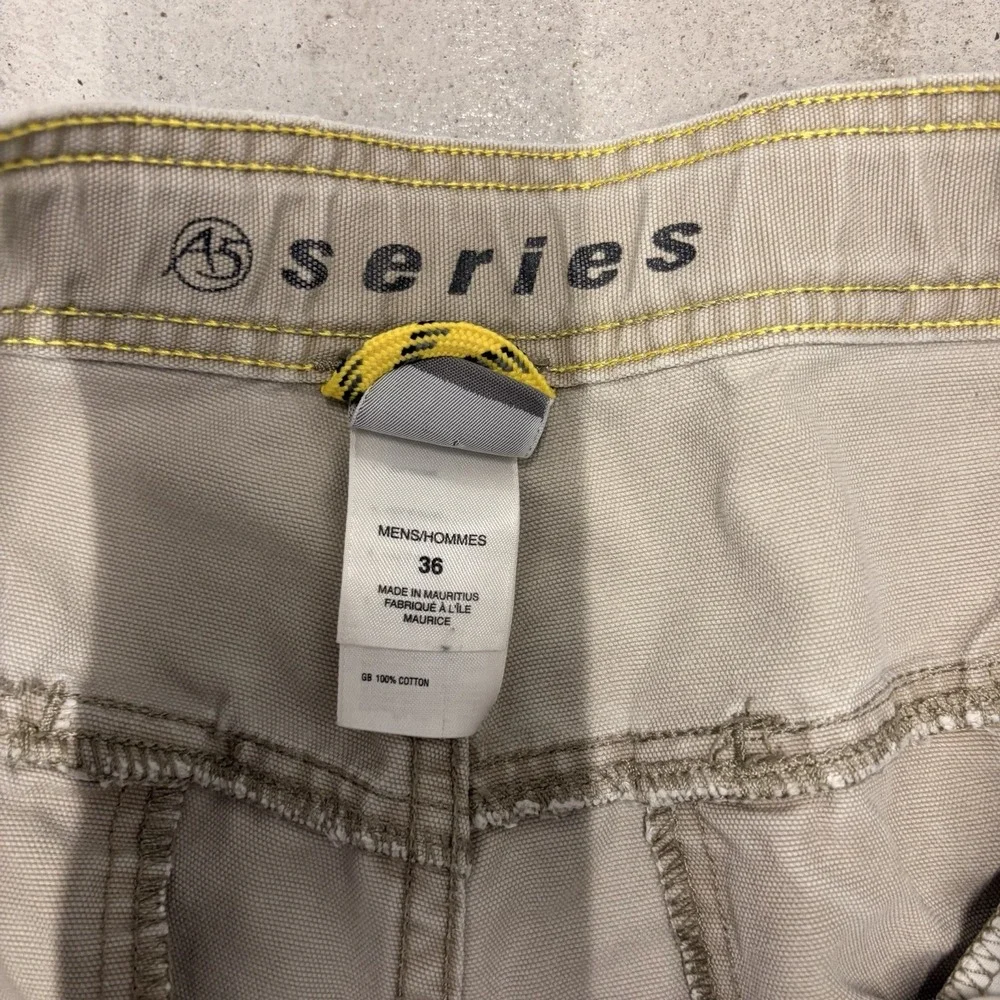 The North Face A5 Series Pants Mens 36 Beige Cotton Climbing Hiking Outdoor